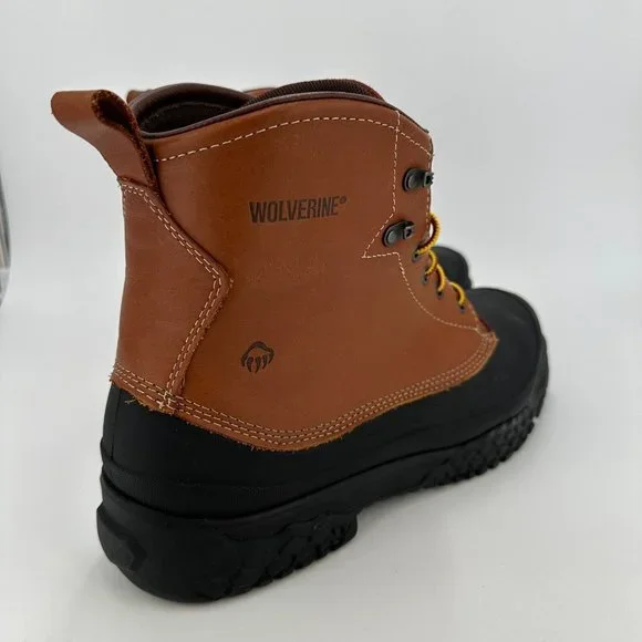 Wolverine Rival Waterproof Steel-Toe EH 6 Work Boots sz 14 Men's W05698 Leather